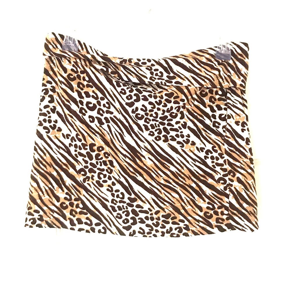 Animal Print Skirt
